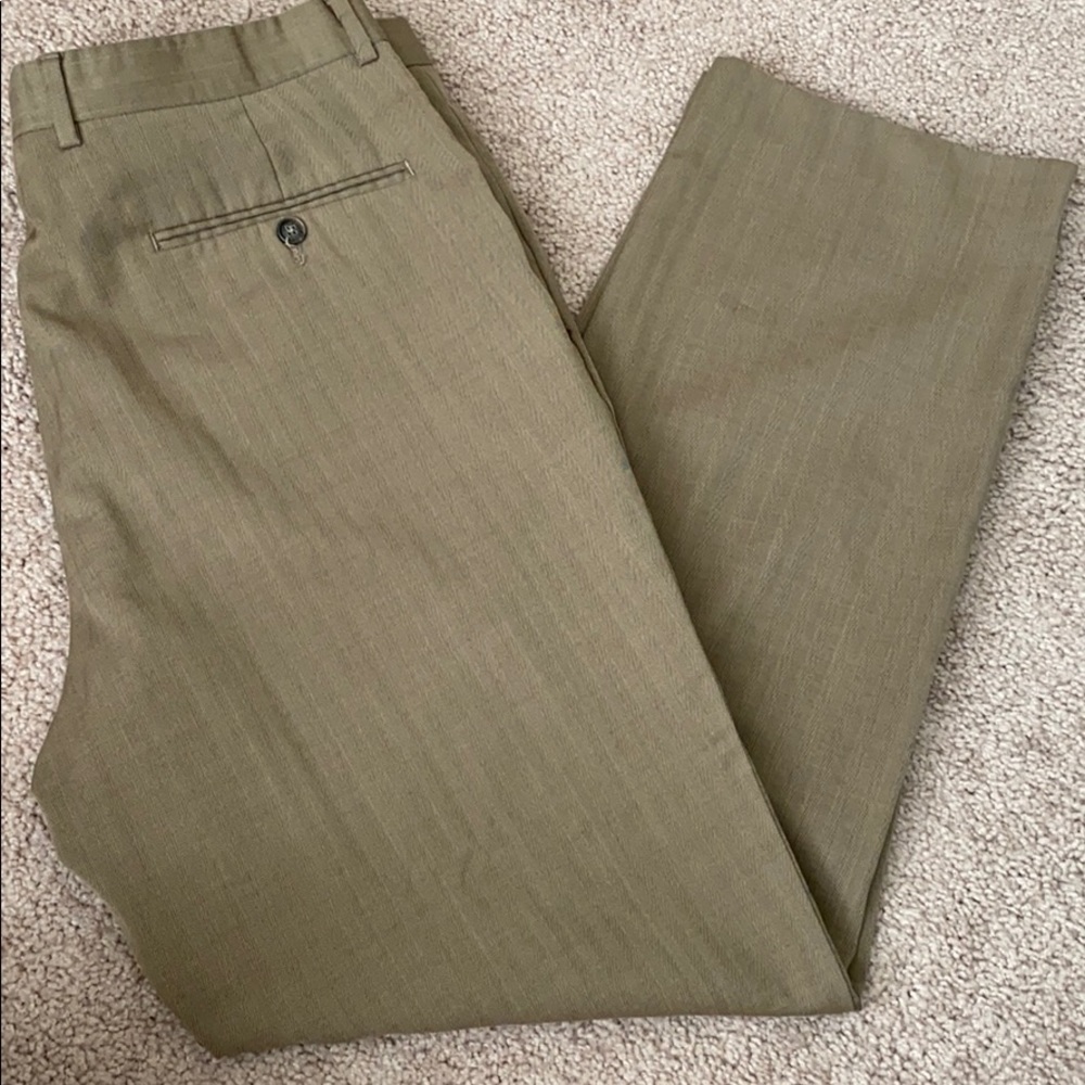 Stafford Tan/Brown Dress Pants